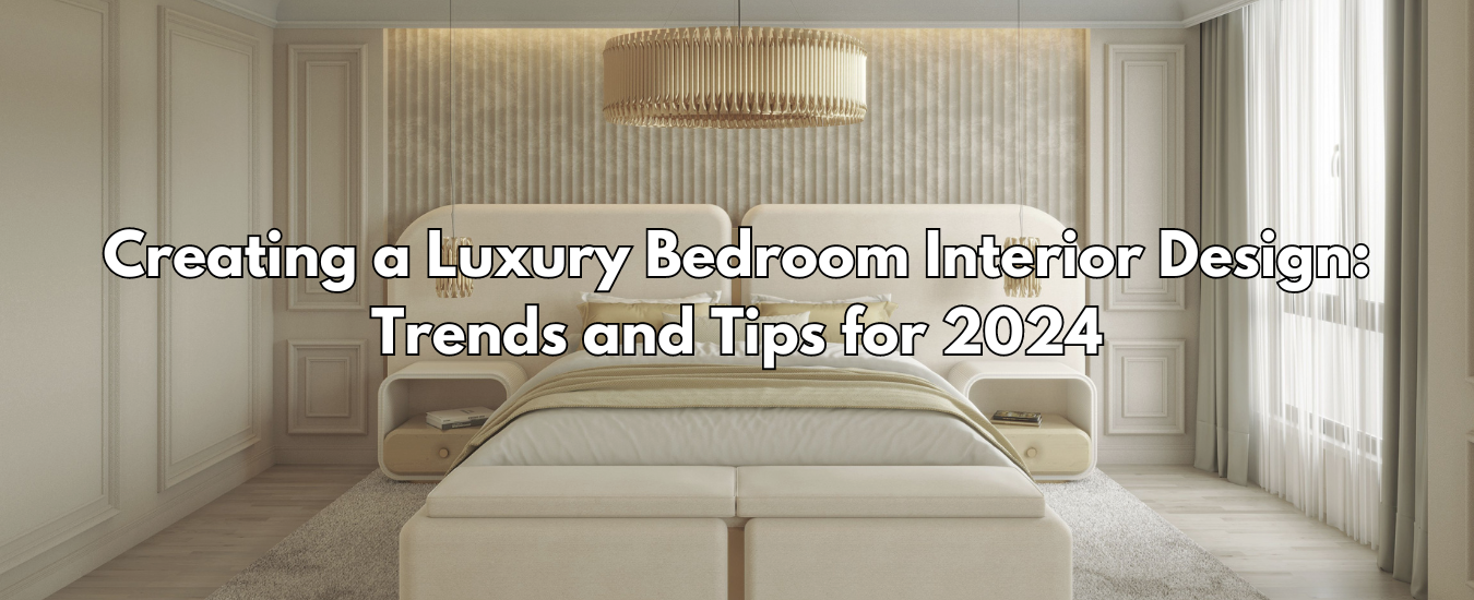 Creating a Luxury Bedroom Interior Design: Trends and Tips for 2024